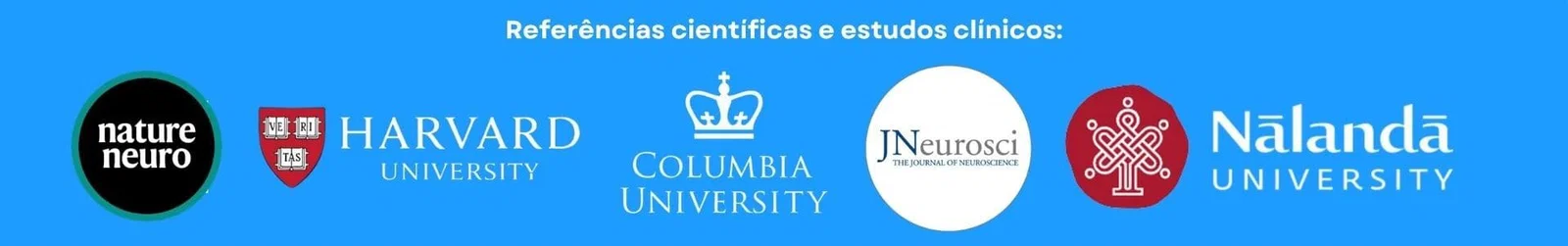 Referências científicas e estudos clínicos